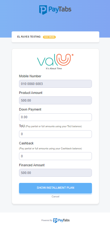 Payment Workflow