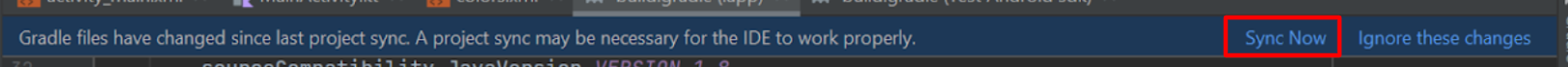 IDE Notification